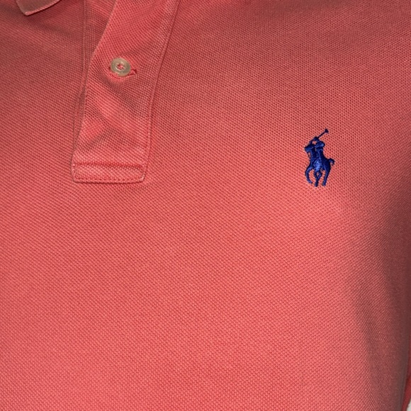 Men’s Ralph Lauren Polo Light Pink Large - Picture 3 of 5